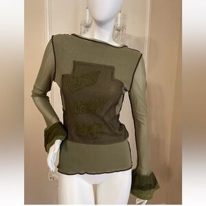 BELlOCOTON MARSEILLE  MESH PANEL TOP SIZE 3 FR See The Measurements